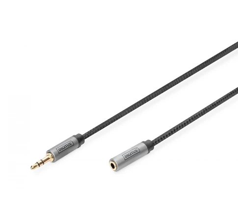 Digitus DB-510210-018-S audio kábel 1,8 M 3.5mm Fekete