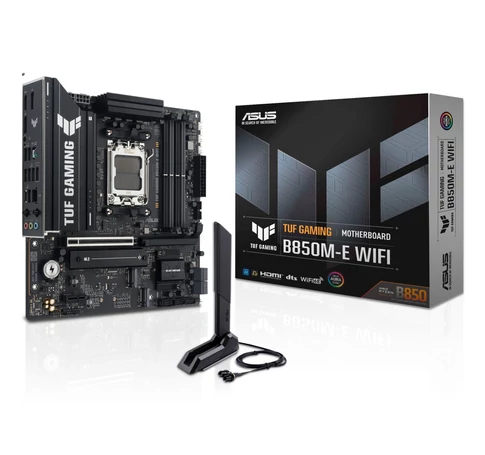 ASUS TUF GAMING B850M-E WIFI AMD B850 Socket AM5 Micro ATX