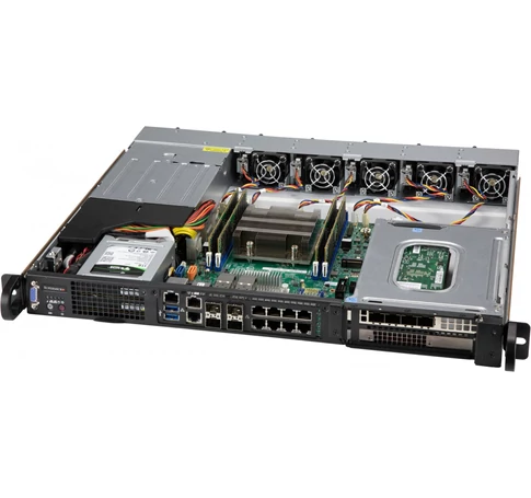 Supermicro CSE-515M-R804 számítógép ház Rack Fekete 800 W