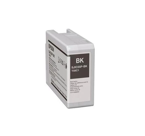 Epson SJIC55(BK) tintapatron 1 db Eredeti Fekete
