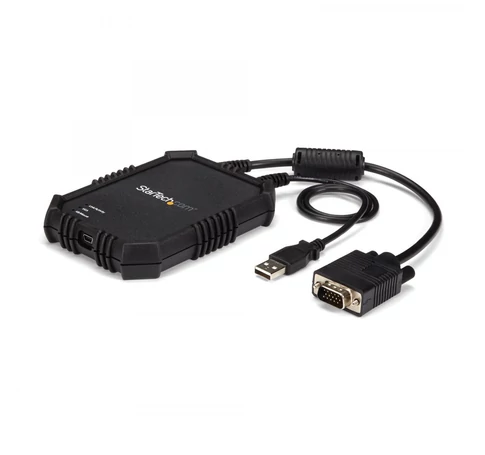 StarTech.com NOTECONS02X KVM kapcsoló Fekete