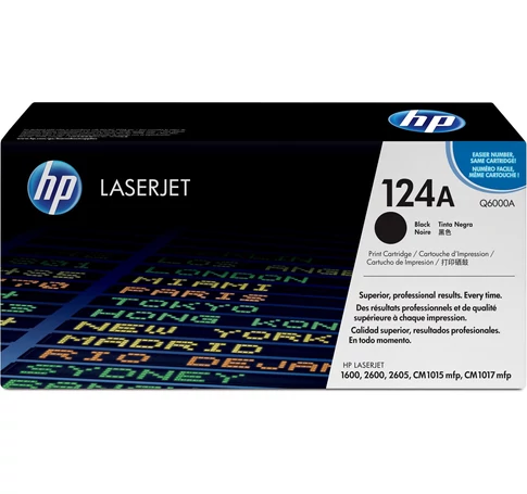 HP 124A Black Original LaserJet Toner Cartridge