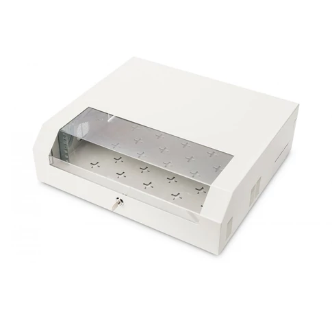 Digitus DN-19 04U-PB állvány 3U Falra szerelhető állvány Szürke