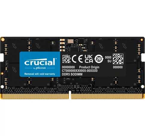 Crucial CT16G56C46S5 memória modul 16 GB 1 x 16 GB DDR5 ECC