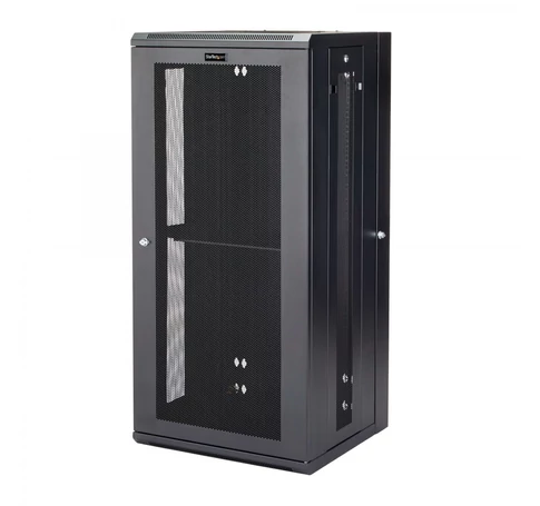 StarTech.com RK2620WALHM állvány 26U Falra szerelhető állvány Fekete