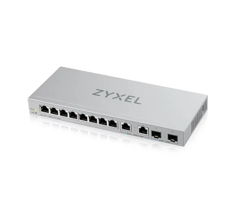 Zyxel XGS1210-12-ZZ0102F hálózati kapcsoló Vezérelt Gigabit Ethernet (10/100/1000) Szürke