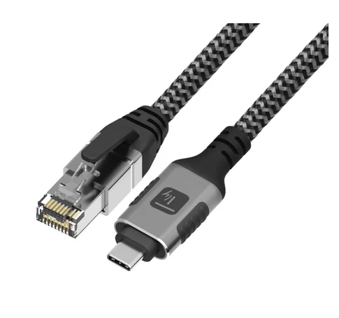 Techly ICOC U3C-RJ45-030 USB-C a Gigabit Ethernet RJ45 hálózati adapter/kábel 3m