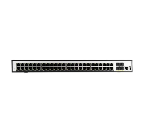 BCS BCS-SP48G-4SFP-M Kezelt PoE Switch 48 Port 1Gbps SFP Uplink 500W-val