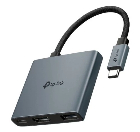 TP-Link UH3020C hálózati csatlakozó USB C-típus 5000 Mbit/s Szürke