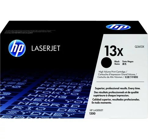 HP 13X High Yield Black Original LaserJet Toner Cartridge