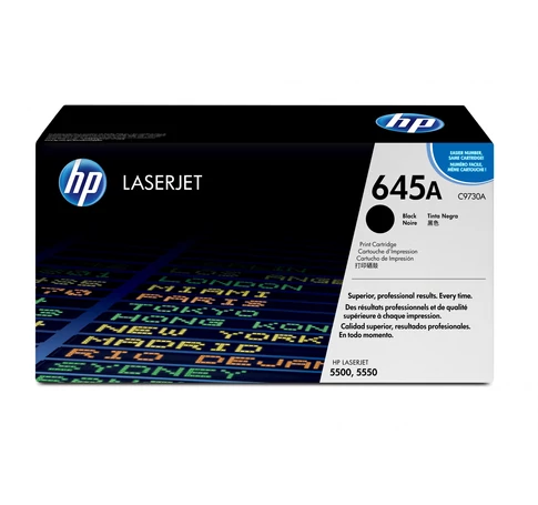 HP 645A Black Original LaserJet Toner Cartridge