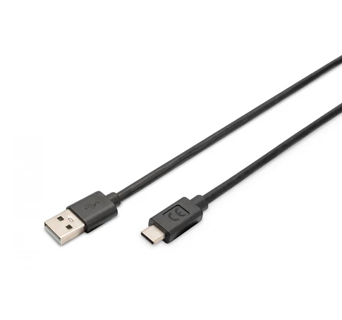 Digitus AK-300148-030-S USB kábel USB 2.0 3 M USB A USB C 0,48 Gbit/s Fekete