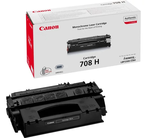Canon 708H festékkazetta 1 db Eredeti Fekete