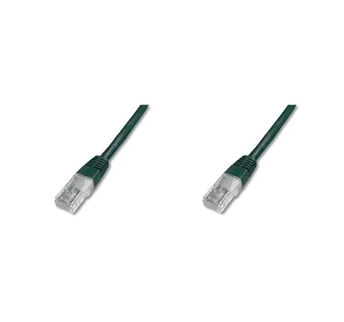 Digitus CAT 5e U-UTP 1.5m hálózati kábel Fekete 1,5 M Cat5e