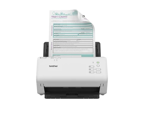 Brother ADS-4300N szkenner ADF szkenner 600 x 600 DPI A4 Fekete, Fehér