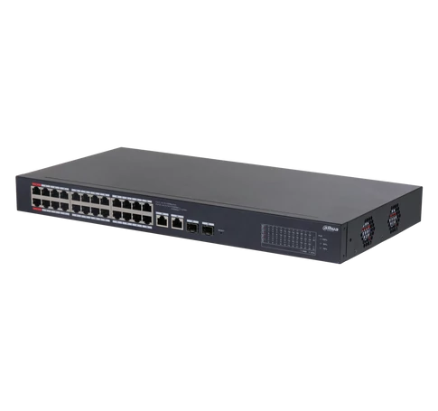 Dahua CS4226-24ET-240 26-portos felhőalapú asztali szwitch 24 PoE porttal