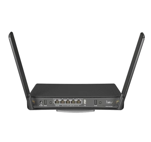 Mikrotik hAP ac³ vezetéknélküli router Gigabit Ethernet Kétsávos (2,4 GHz / 5 GHz) Fekete