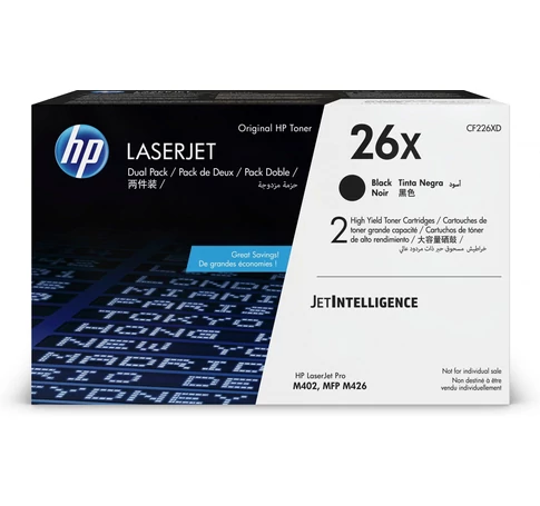 HP 26X eredeti toner - fekete (CF226XD)