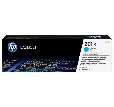 HP 201X High Yield Cyan Original LaserJet Toner Cartridge