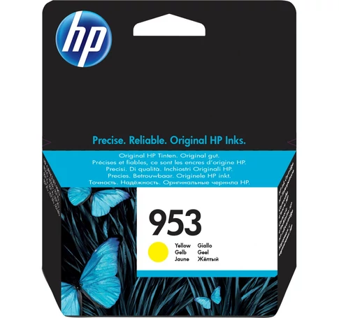 HP 953 Yellow Original Ink Cartridge tintapatron 1 db