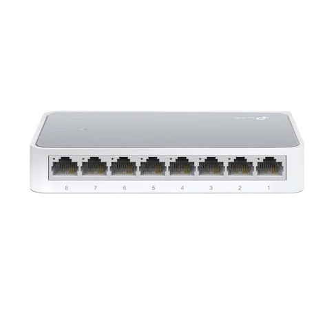 TP-Link TL-SF1008D hálózati kapcsoló Beállítást nem igénylő (unmanaged) Fast Ethernet (10/100) Fehér