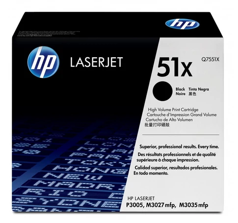HP 51X High Yield Black Original LaserJet Toner Cartridge