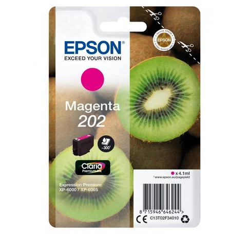 Epson Kiwi 202 tintapatron 1 dB Eredeti Standard teljesítmény Magenta