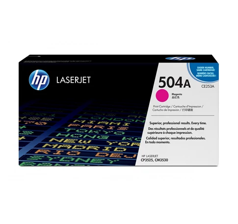 HP 504A Magenta Original LaserJet Toner Cartridge