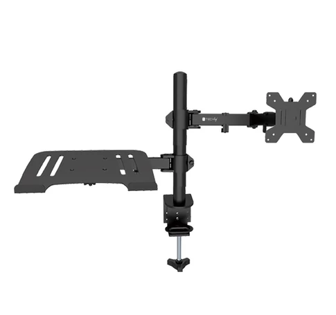 Techly ICA-LCD 174NB Forgatható asztali tartó 13-32" monitorhoz és 17" laptophoz