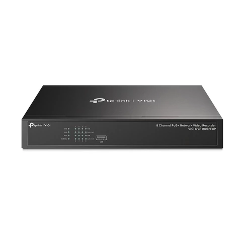 TP-Link VIGI NVR1008H-8P Fekete