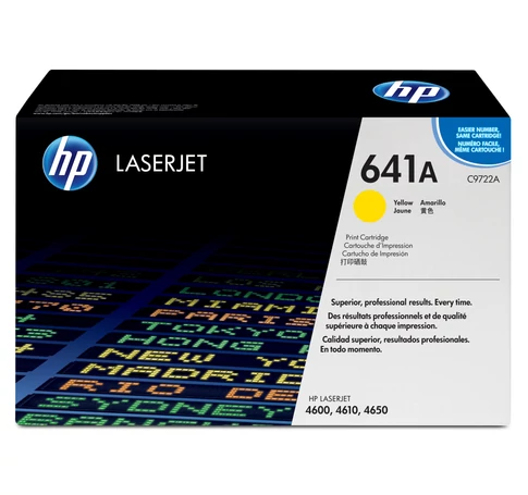 HP 641A toner cartridge 1 pc(s) Original Yellow