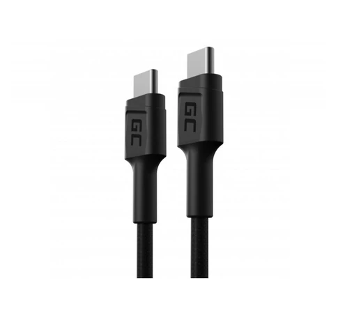 Green Cell KABGC31 USB kábel USB 2.0 0,3 M USB C 0,48 Gbit/s 60 W Fekete