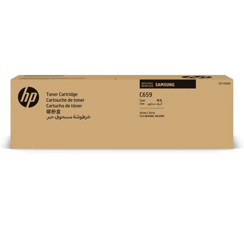 Samsung CLT-C659S Cyan Original Toner Cartridge festékkazetta 1 db Eredeti Cián