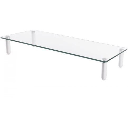 Digitus DA-90358 asztali TV konzol 81,3 cm (32") Szabadon álló Átlátszó