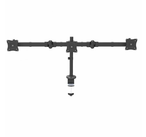 StarTech.com ARMTRIO asztali TV konzol 61 cm (24") Fekete