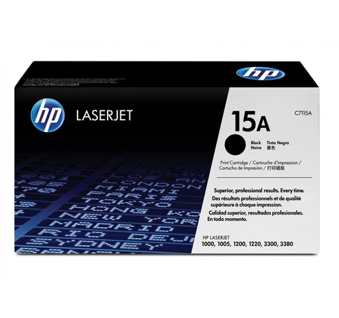 HP 15A Black Original LaserJet Toner Cartridge