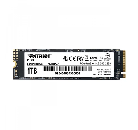 Patriot Memory P320 1 TB M.2 PCI Express 3.0 NVMe