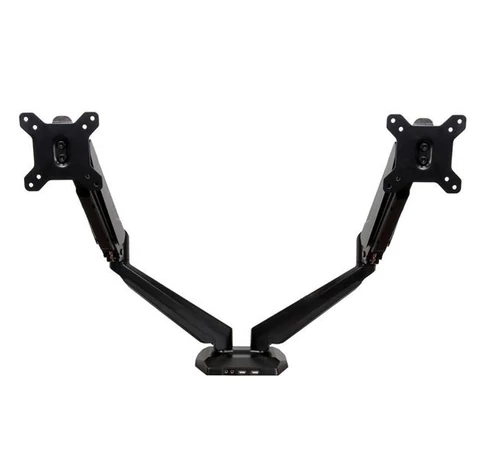StarTech.com ARMSLIMDUO asztali TV konzol 76,2 cm (30") Fekete