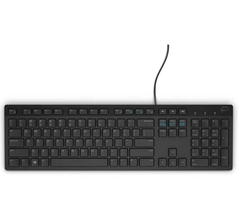 Dell Multimedia Keyboard-KB216 - French (AZERTY) - Black