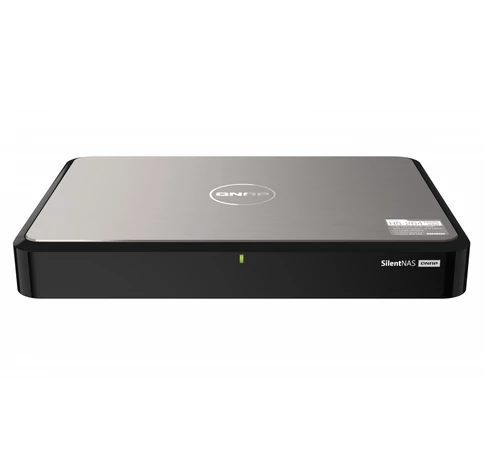 QNAP HS-264 NAS Tower Ethernet/LAN csatlakozás Fekete N5105