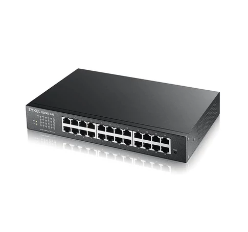 Zyxel GS1900-24E-EU0103F hálózati kapcsoló Vezérelt L2 Gigabit Ethernet (10/100/1000) 1U Fekete
