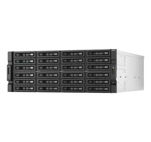 QNAP TL-R2400PES-RP tárolóegység burkolat HDD/SSD ház Fekete, Szürke 2.5/3.5"