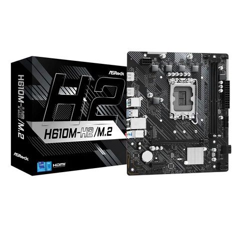 Asrock H610M-H2/M.2 Intel H610 LGA 1700 Micro ATX