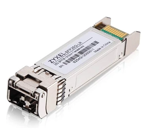 Zyxel SFP25G-LR-ZZ0101F halózati adó-vevő modul Száloptikai 25000 Mbit/s SFP28 1310 nm