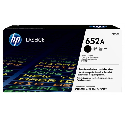 HP 652A Black Original LaserJet Toner Cartridge