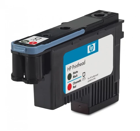 HP 73 Matte Black and Chromatic Red DesignJet Printhead