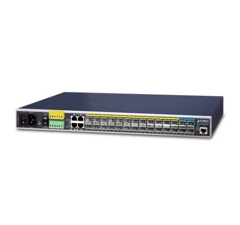 PLANET IGS-6325-20S4C4X hálózati kapcsoló Vezérelt L3 Gigabit Ethernet (10/100/1000) 1U Kék