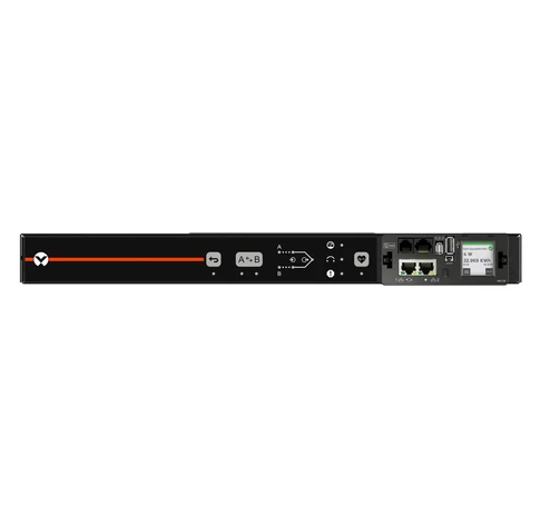 Vertiv Geist VA7U21A0 áramelosztó egység (PDU) 6 AC kimenet(ek) 1U Fekete