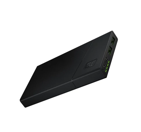 Green Cell PBGC02S külső akkumulátor Lítium-polimer (LiPo) 10000 mAh Fekete
