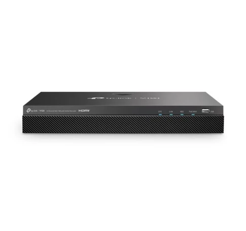 TP-Link VIGI NVR2008H-8MP hálózati képrögzítő (NVR) Fekete